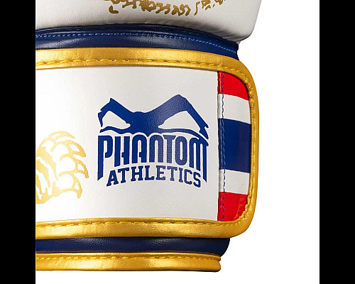 Рукавички боксерські з бинтами Phantom Muay Thai Limited Edition 12 унцій, золотисті