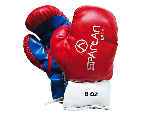 Рукавички боксерські American Junior розмір 8 унцій, червоно-сині
