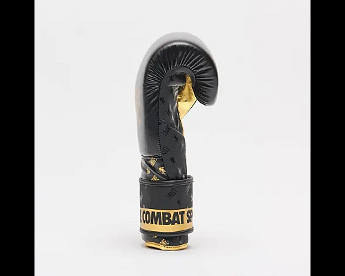 Рукавички боксерські з бинтами Leone GN220 DNA розмір 10 унцій, чорні