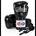 Рукавички боксерські з бинтами Fairtex Super Sparring BGV5 10 унцій, чорні