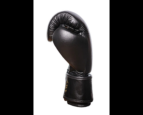 Рукавички боксерські шкіряні  PowerPlay 3014 Indiana 16 унцій, чорні