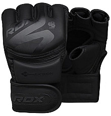Рукавички ММА RDX F15 Matte S, чорні