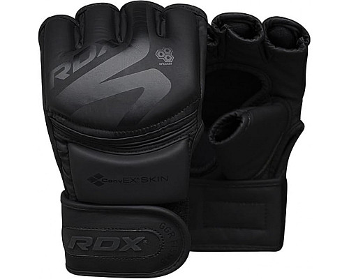 Рукавички ММА RDX F15 Matte S, чорні