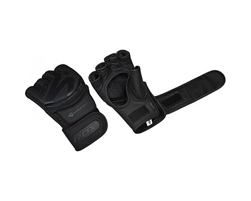 Рукавички ММА RDX F15 Matte S, чорні