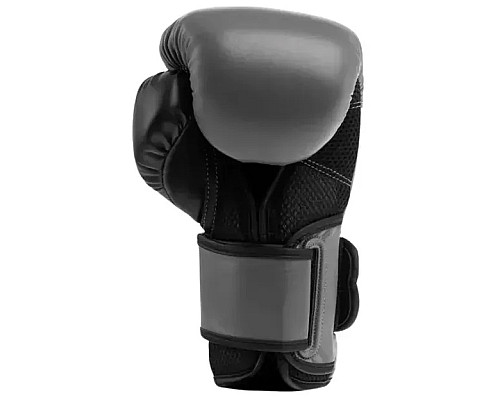 Боксерські рукавиці Everlast POWERLOCK 2R TRAINING GLOVE 14 унцій, сірі