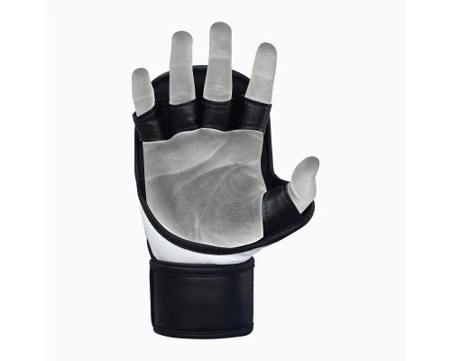 Тренувальні рукавиці для ММА RDX GRAPPLING GLOVES REX T6 PLUS розмір M, червоно-чорні