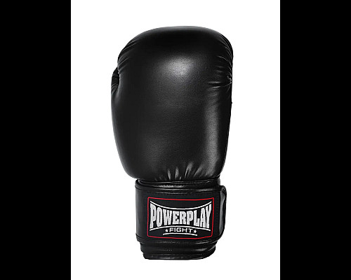 Рукавички боксерські PowerPlay 3004 Classic 10 унцій, чорні