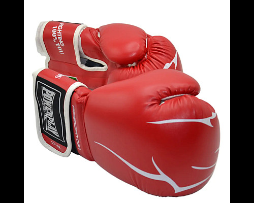 Рукавички боксерські PowerPlay 3018 Jaguar 14 унцій, червоні