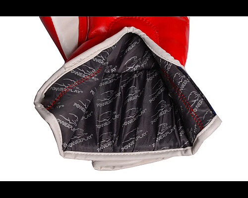 Рукавички боксерські PowerPlay 3018 Jaguar 14 унцій, червоні