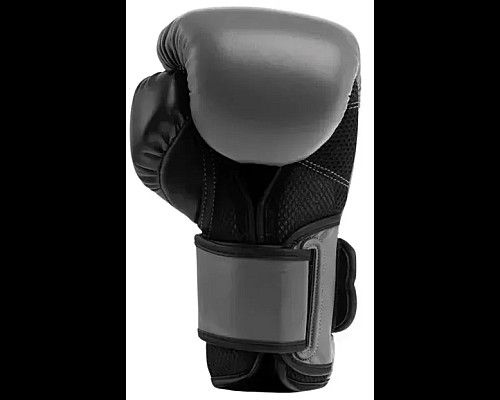 Боксерські рукавиці Everlast POWERLOCK 2R TRAINING GLOVE 10 унцій, сірі