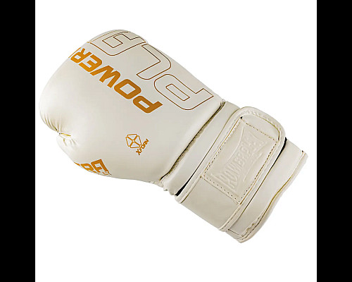 Рукавички боксерські PowerPlay 3089 Alpha розмір 16 унцій, білі