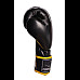 Рукавички боксерські  PowerPlay 3018 Jaguar 14 унцій, чорно-жовті