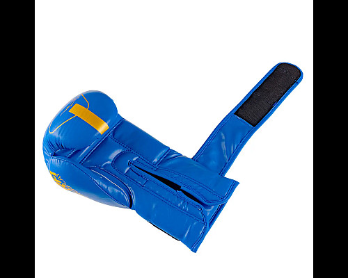 Рукавички боксерські PowerPlay 3089 Alpha розмір 16 унцій, сині