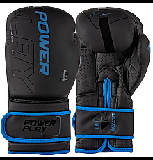 Рукавички боксерські PowerPlay 3024 Ultra Mat розмір 12 унцій, чорно-сині