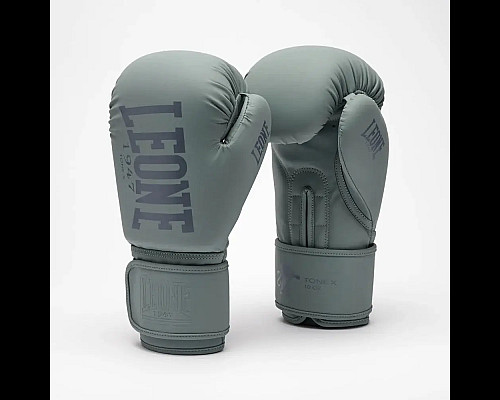 Рукавички боксерські Leone GN058 TONE X розмір 14 унцій, сірі