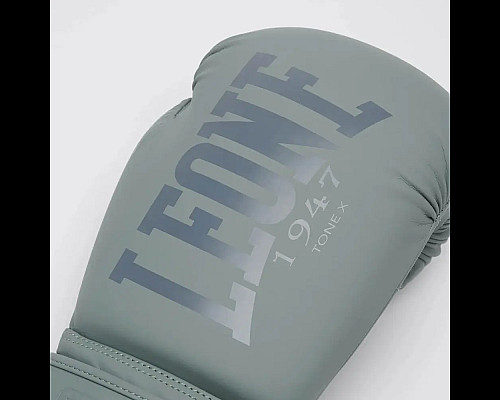 Рукавички боксерські Leone GN058 TONE X розмір 14 унцій, сірі