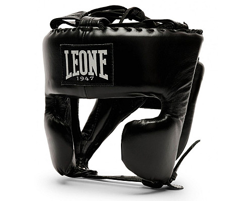 Шолом боксерський Leone Junior XS, чорний