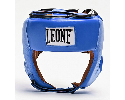 Шолом боксерський для змагань Leone Contest L, синій