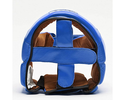 Шолом боксерський для змагань Leone Contest L, синій