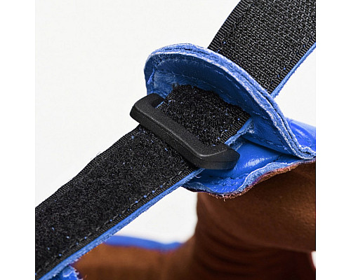 Шолом боксерський для змагань Leone Contest L, синій