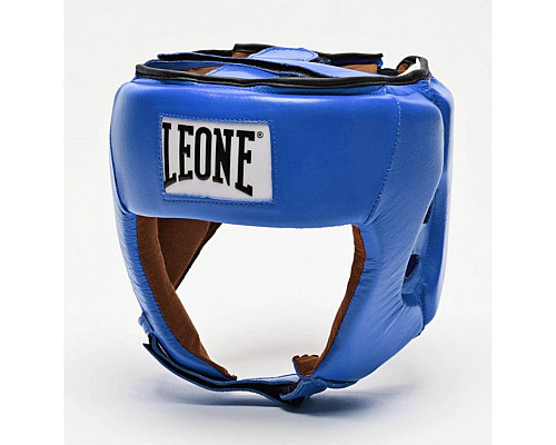 Шолом боксерський для змагань Leone Contest L, синій