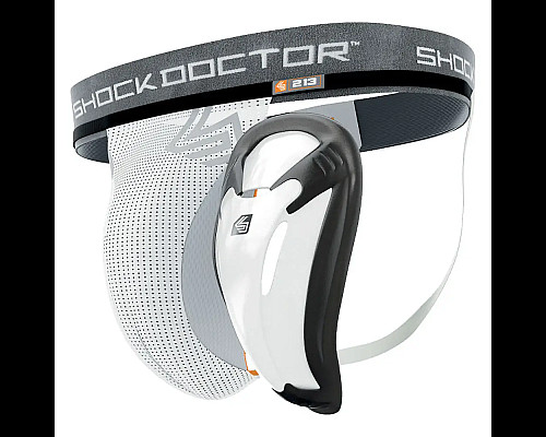 Захист паху Shock Doctor Protective Cup XL, білий