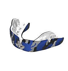 Капа боксерська доросла OPRO Instant CAMO від 11 років чорно-синя