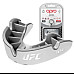 Капа боксерська дитяча OPRO Silver UFC до 10 років біло-срібляста