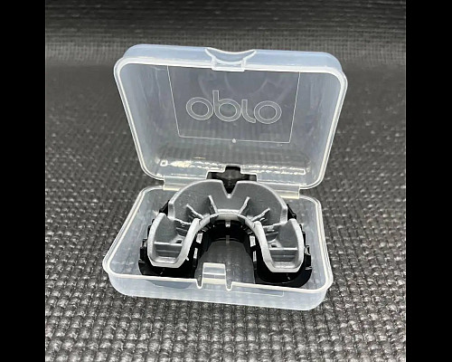 Капа боксерська дитяча OPRO Silver UFC до 10 років біло-срібляста
