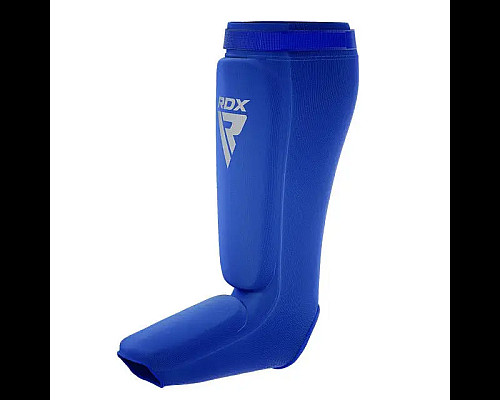 Захист гомілки та стопи RDX Shin Instep Foam XL, синій