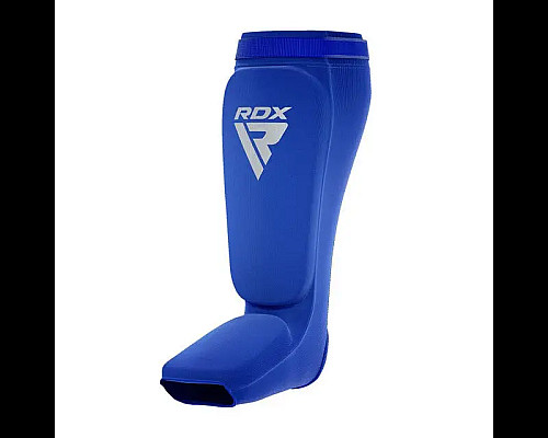 Захист гомілки та стопи RDX Shin Instep Foam XL, синій