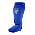 Захист гомілки та стопи RDX Shin Instep Foam XL, синій