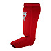 Захист гомілки та стопи RDX Shin Instep Foam XL, червоний