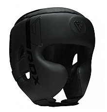 Шолом боксерський RDX F6 Matte M, чорний