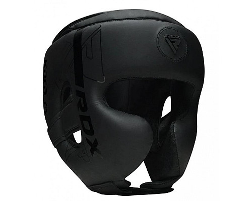 Шолом боксерський RDX F6 Matte M, чорний