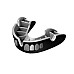Капа боксерська доросла OPRO Grillz Silver від 11 років чорно-срібляста