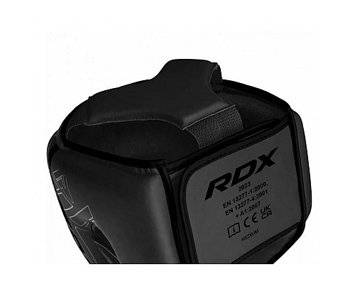Шолом боксерський  RDX F6 Matte L, чорний