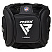 Шолом боксерський RDX T17 Aura XL, чорно-золотистий