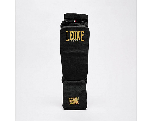 Захист гомілки Leone DNA L, чорно-золотисті