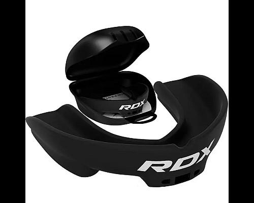Капа боксерська доросла RDX 3w від 12 років чорна
