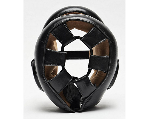 Шолом боксерський  із бампером Leone Protection, чорний