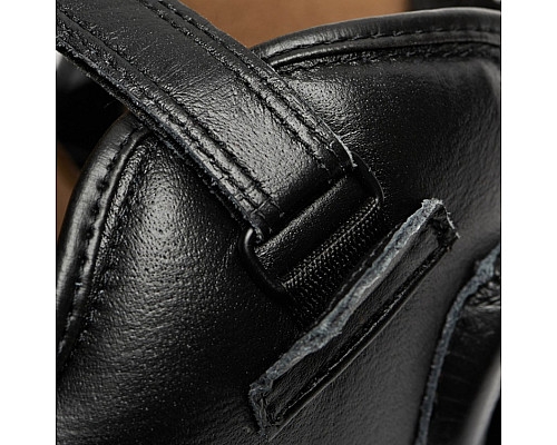 Шолом боксерський  із бампером Leone Protection, чорний