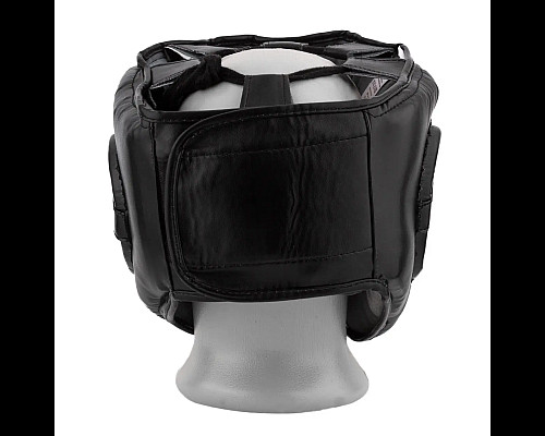 Шолом боксерський закритий PowerPlay 3067 розмір L, чорний