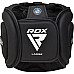 Шолом боксерський з капою RDX AURA PLUS T-17 розмір XL, чорно-золотистий