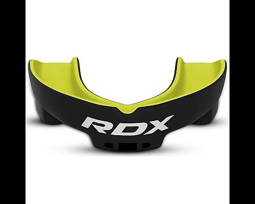 Капа боксерська доросла RDX 3w від 12 років чорно-зелена