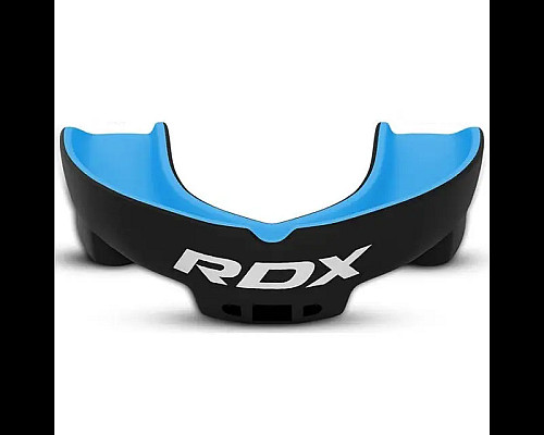 Капа боксерська доросла RDX 3w від 12 років чорно-синя