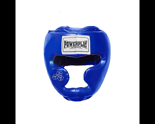 Шолом боксерський закритий PowerPlay 3043 розмір XS, синій