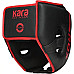Шолом боксерський RDX F6 KARA Matte розмір S, чорно-червоний