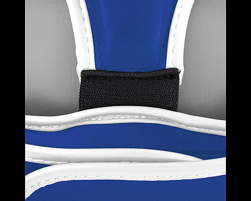 Шолом боксерський закритий PowerPlay 3100 PU розмір XS, синій