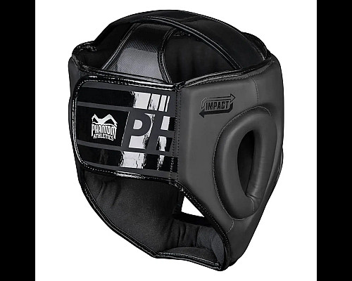 Шолом боксерський з капою Phantom APEX Cage Black